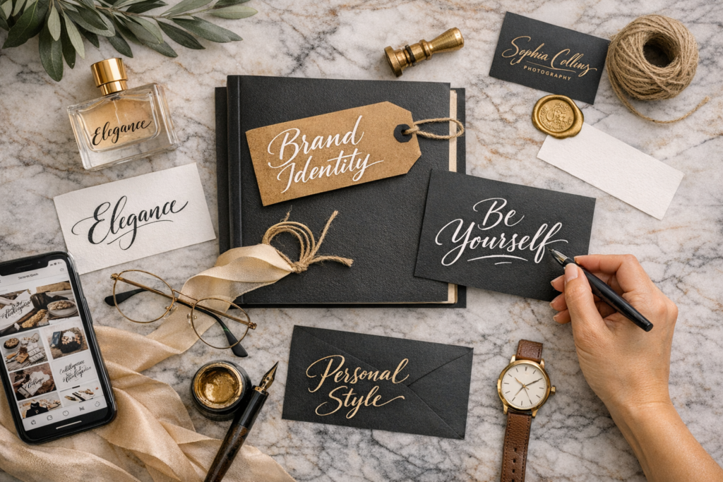 Contemporary Calligraphy as the Language of Brand and Self
