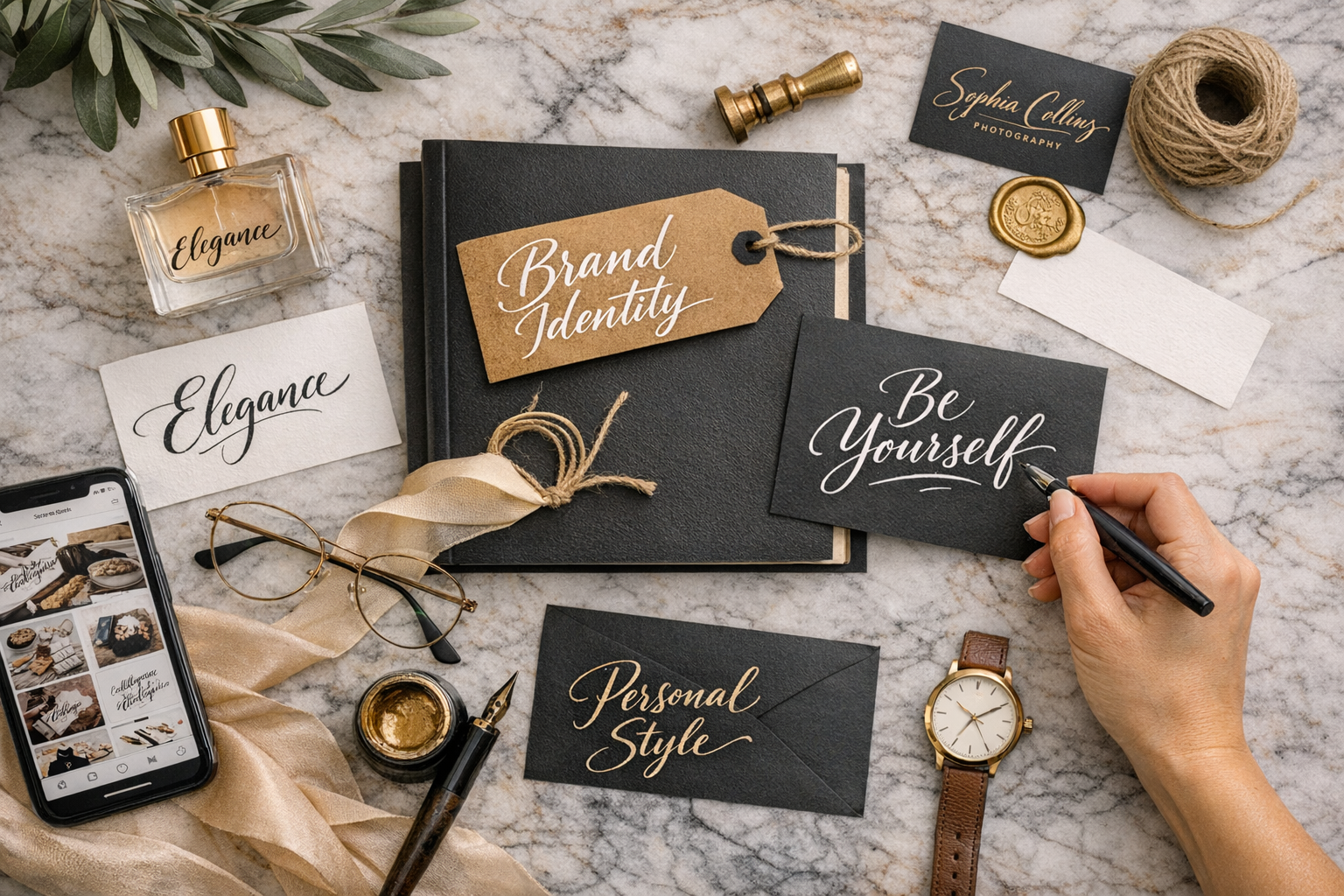 Contemporary Calligraphy as the Language of Brand and Self
